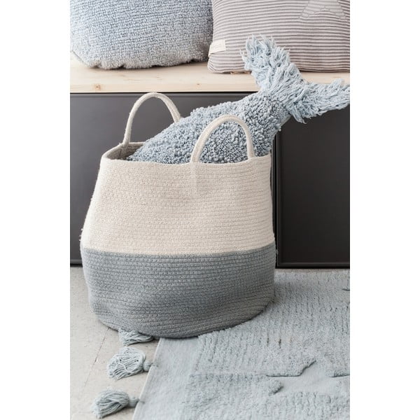 Coș de depozitare din material textil ø 30x35 cm Zoco – Lorena Canals-image-2