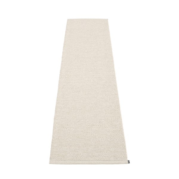 Covor tip traversă pentru interior și exterior crem 60x250 cm Mono Linen Vanilla – Pappelina