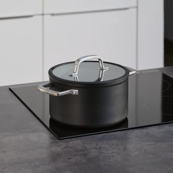 Oală cu capac/cu suprafață ceramică 5,5 l adecvată pentru plita cu inducție Meda 3.0 – FABINI-image-1