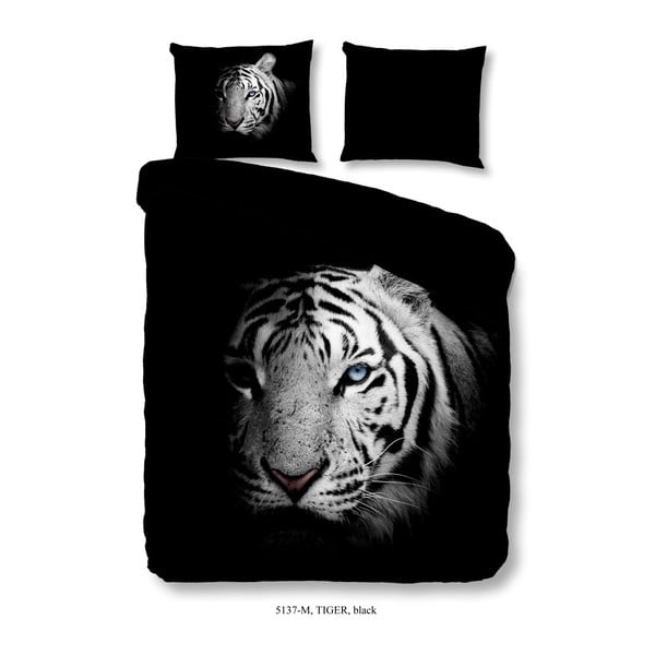 Lenjerie de pat din bumbac Good Morning Pure Tiger, 240 x 200 cm
