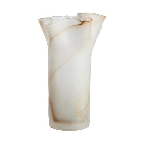 Vază în culoare naturală din sticlă (înălțime 32 cm) Galene – Premier Housewares-image-1