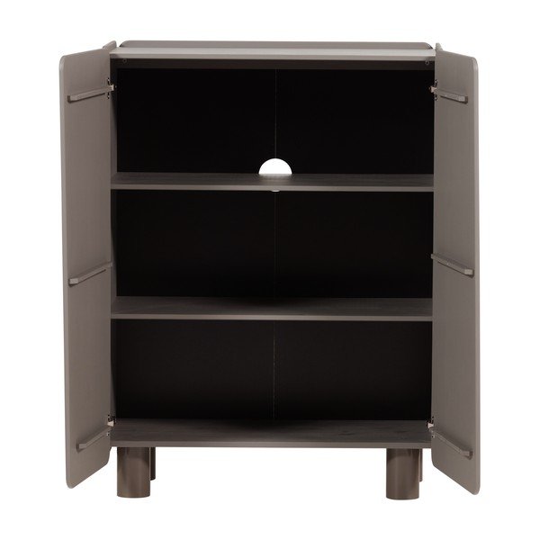 Dulap maro din lemn de pin 100x135x45 cm Root – WOOOD-image-4