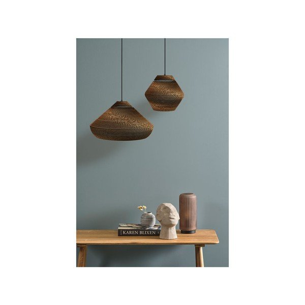 Lustră Villa Collection Alk, ø 48 cm, maro-image-3