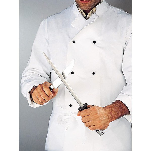 Ascuțitor din oțel inoxidabil WMF Spitzenklasse, lungime 23 cm-image-1