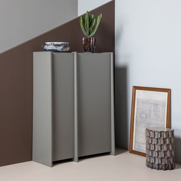 Măsuță auxiliară rotundă din ceramică ø 35 cm Axu – WOOOD-image-1