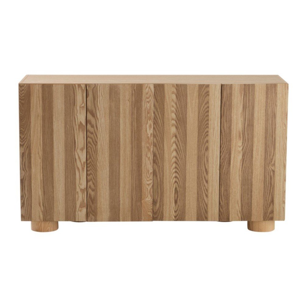 Comodă cu aspect de lemn de frasin 140x80x42 cm Jonstorp – Jotex