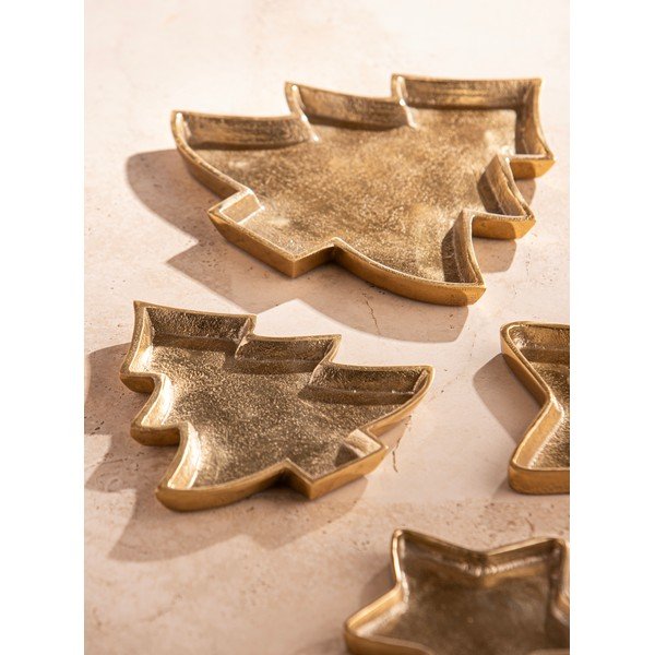 Tavă decorativă din metal 24x23 cm Noelle Christmas Tree – Ladelle-image-1