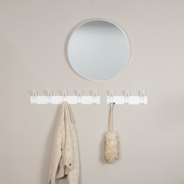 Cuier de perete alb din metal 70 cm Miles – Spinder Design-image-1