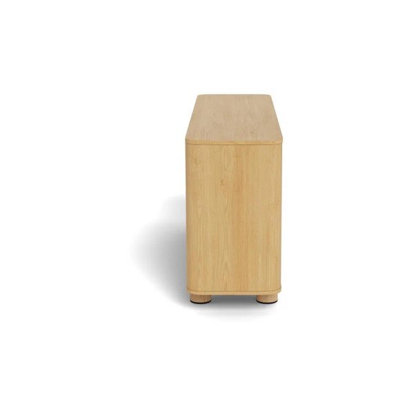 Comodă în culoare naturală cu aspect de lemn de stejar 160x75x40 cm Atmore – Actona-image-4