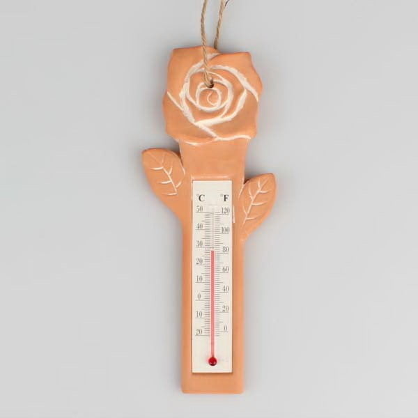 Termometru din ceramică Dakls Rose