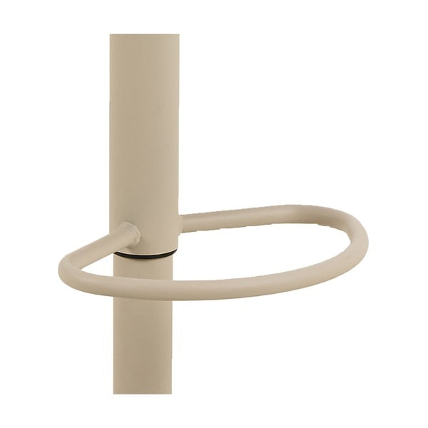 Scaun de bar bej cu înălțime ajustabilă, cu cotiere (înălțime șezut 86 cm) Eleanor – Actona-image-4