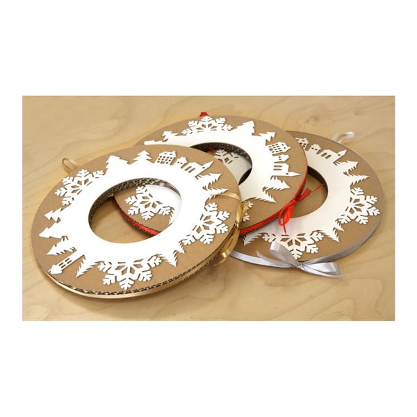 Coroniță advent cu panglică gri Unlinited Design for kids-image-3