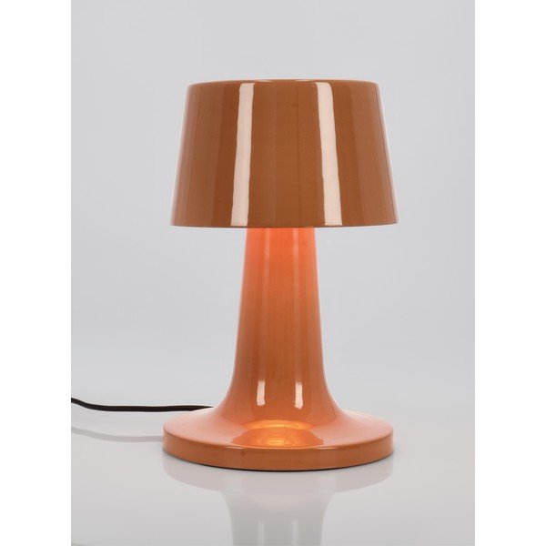 Veioză portocalie LED din metal cu abajur din metal (înălțime 51 cm) Turner – Bizzotto-image-1