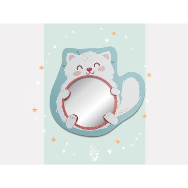 Oglindă de perete ø 20 cm Kitty – Mioli Decor-image-2