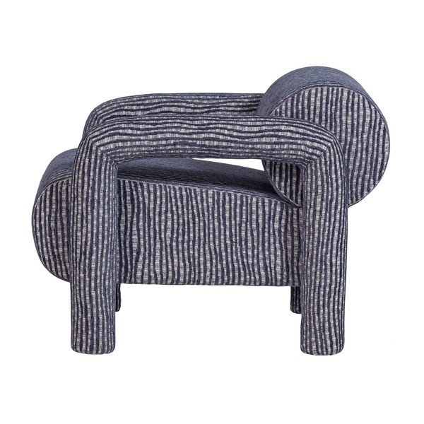 Fotoliu albastru prăfuit Lenny – WOOOD-image-3