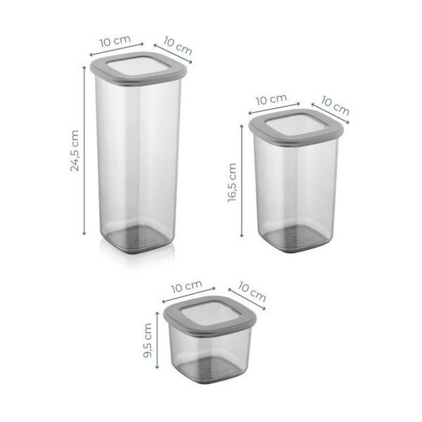 Recipiente 24 buc. pentru alimente Fresco – Hermia-image-2