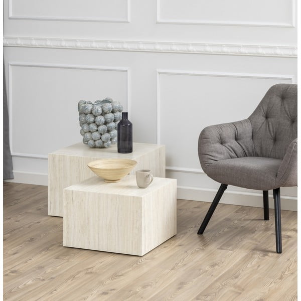 Măsuțe de cafea în set de 2 buc. 58x58 cm Dice - Actona-image-1