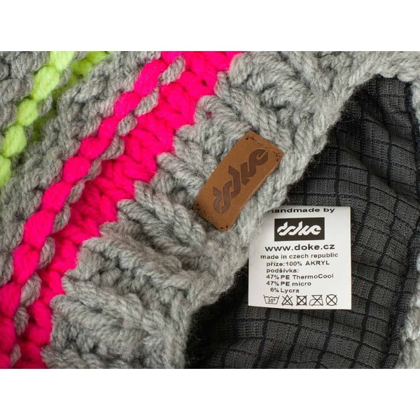 Căciulă tricotată manual DOKE Lu-image-3