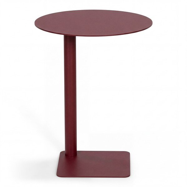 Măsuță auxiliară rotundă din oțel ø 40 cm Sunny – Spinder Design