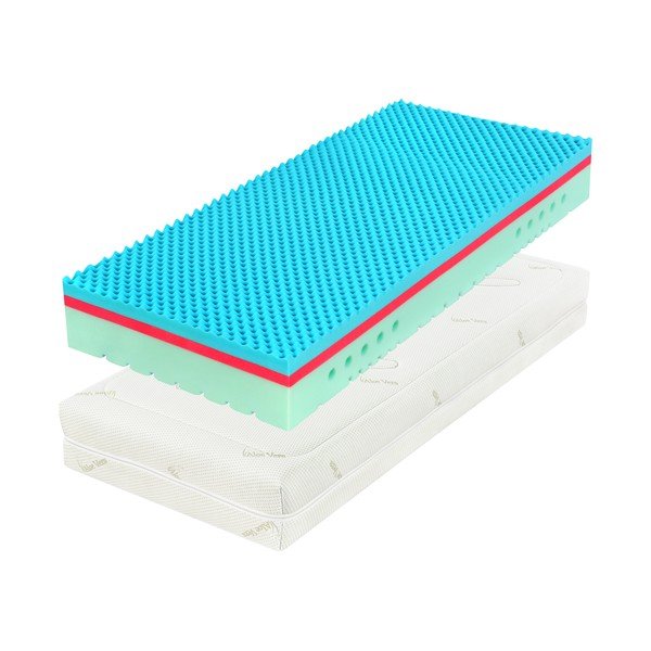 Saltea cu 2 fețe ProSpánek Tau Soft II Wellness, 160 x 200 cm, înălțime 25 cm-image-3