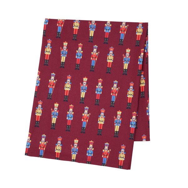 Față de masă din bumbac 178x137 cm  cu model de Crăciun Christmas Nutcracker – Catherine Lansfield