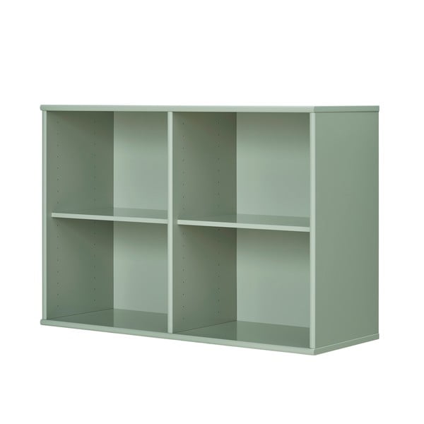 Bibliotecă verde-deschis suspendată 89x61 cm Mistral – Hammel Furniture-image-1