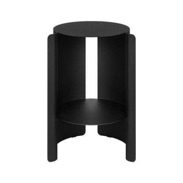 Măsuță auxiliară rotundă din metal ø 32 cm Wa – noo.ma