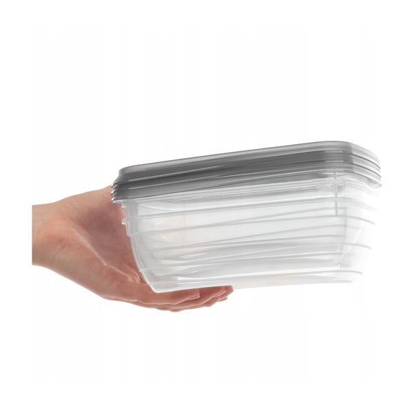 Caserole 3 buc. pentru mâncare Vedo – Curver-image-3