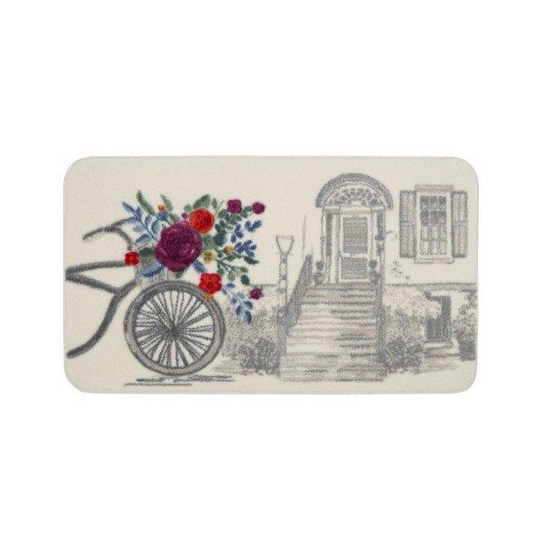 Set 2 covorașe de baie Confetti Bathmats Rosa Basket Grey-image-3