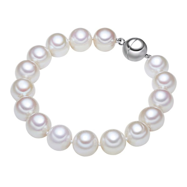 Brățară din perle Chakra Pearls Classico, 23 cm