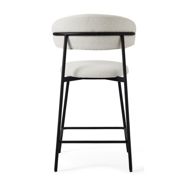 Scaune de bar albe 2 buc. (înălțime șezut 65 cm) Diana – Furnhouse-image-2