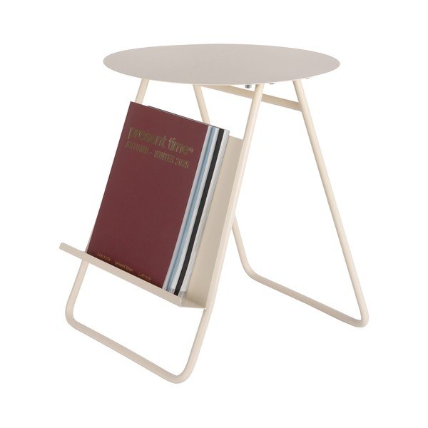 Măsuță auxiliară rotundă din metal ø 40 cm Esencia – Leitmotiv-image-2