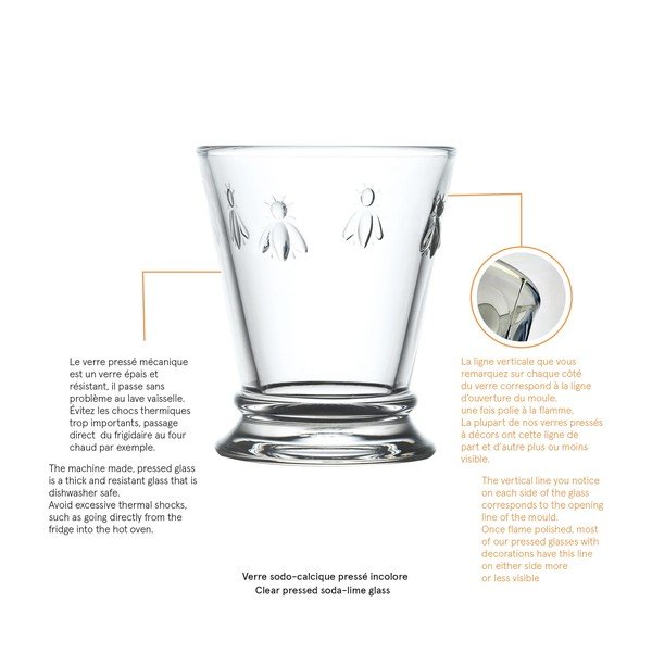 Pahar La Rochère Abeille, 200 ml-image-4