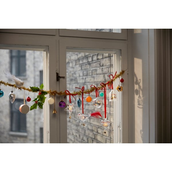 Glob de Crăciun suflat manual din sticlă ø 6,5 cm Ann-Sofi Romme Annual Christmas Bauble 2025 – Holmegaard-image-4