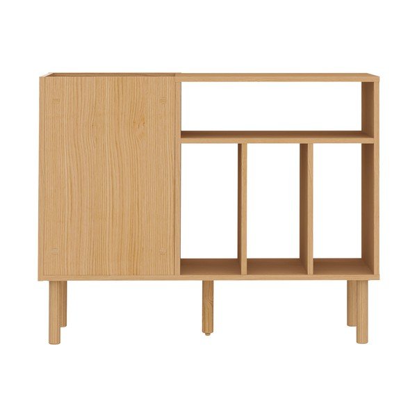 Comodă cu aspect de lemn de stejar 100x80 cm Viny - TemaHome-image-3