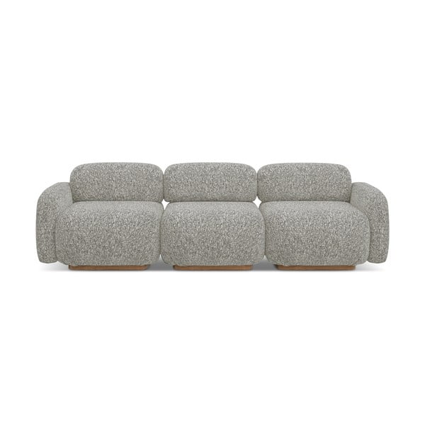 Canapea modulară gri 270 cm Ailani – Makamii