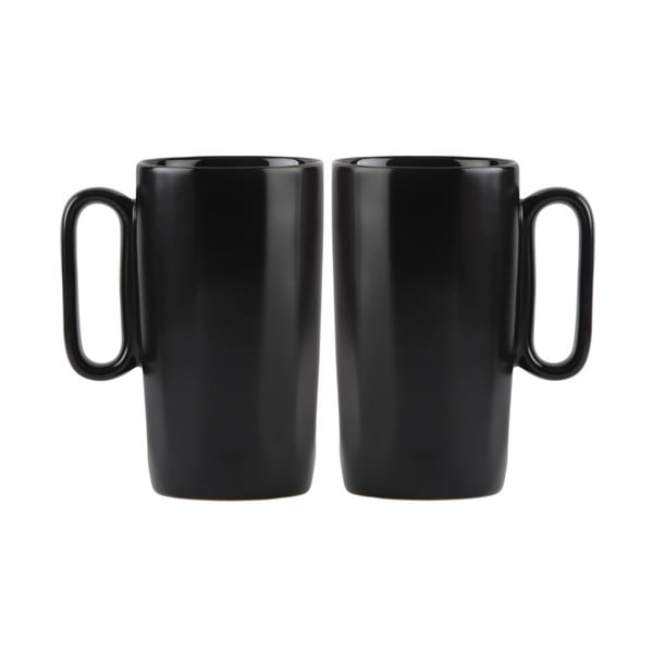 Căni negre 2 buc. din gresie 330 ml Fuori – Vialli Design