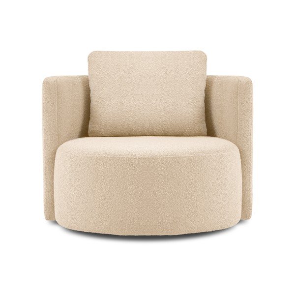 Fotoliu pivotant Interieurs 86 Nael, bej-image-2