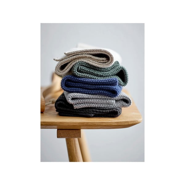 Set 3 prosoape din bumbac pentru bucătărie Södahl, 30 x 30 cm, albastru închis-image-2