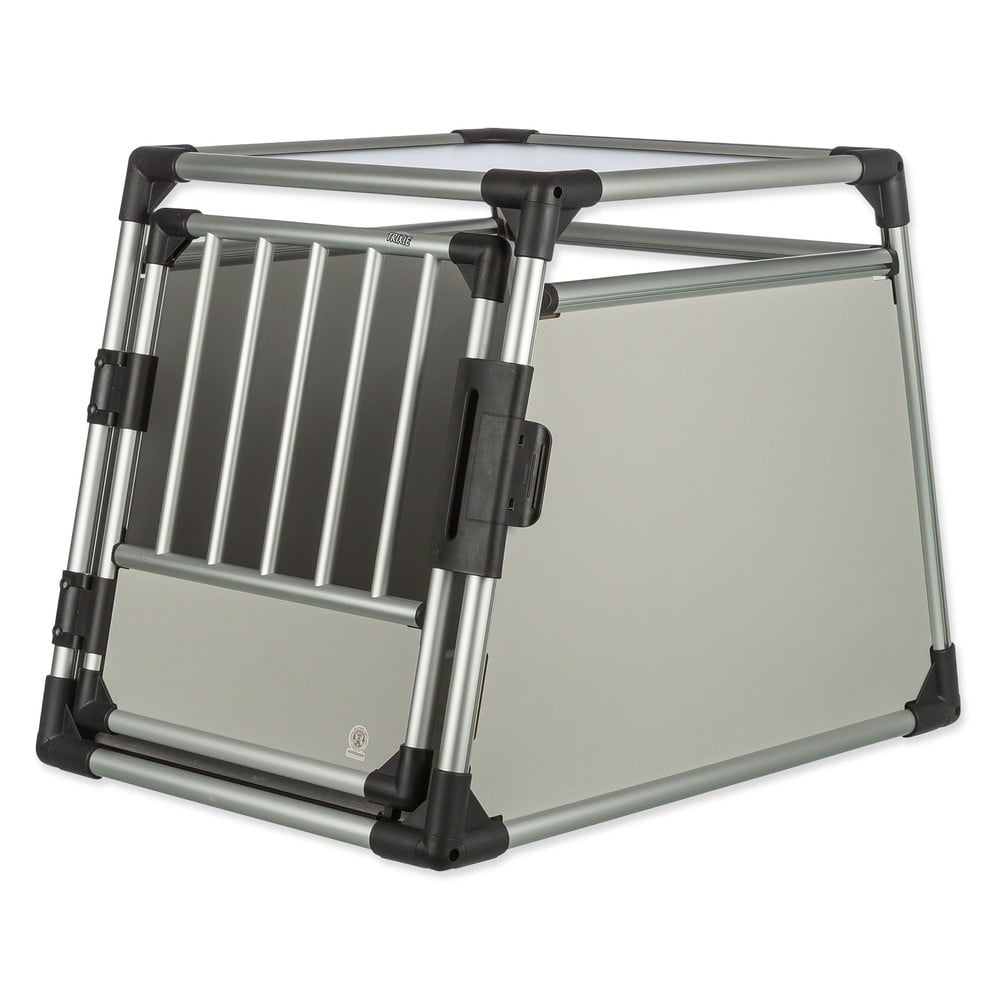 Cușcă / geantă pentru transport animale de companie argintie pentru animale de companie 65x63 cm Trixie M-L – Plaček Pet Products
