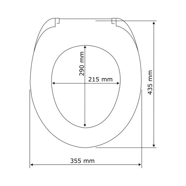 Capac WC Wenko Santana, 44 x 37 cm, alb-image-4