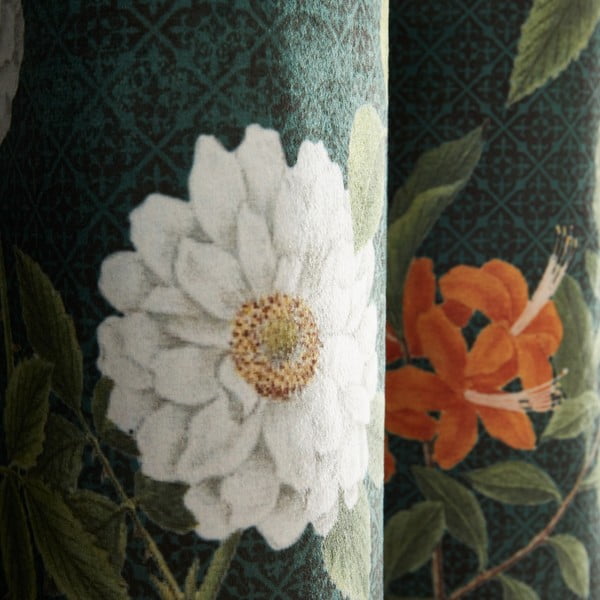 Draperii verzi 2 buc. 168x183 cm Arcadia Floral – RHS-image-3