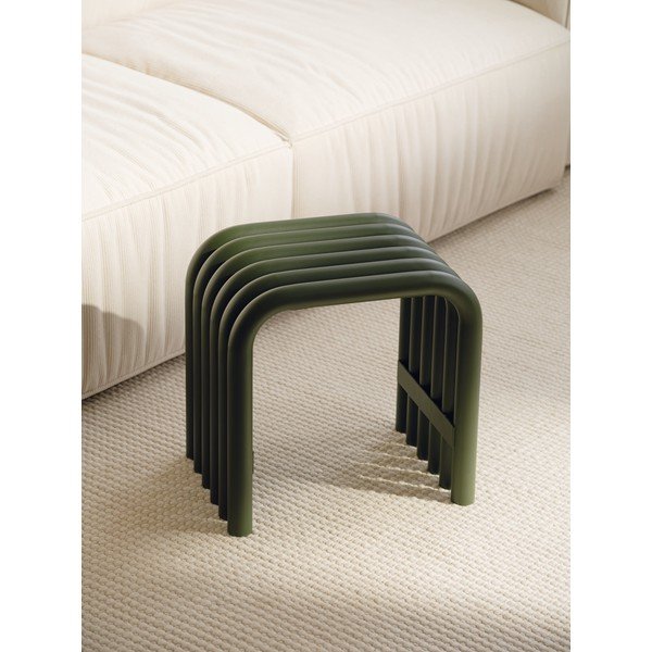 Scaun de grădină verde din metal Nokk – noo.ma-image-1