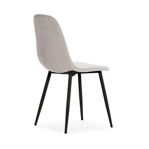 Scaune de dining crem 4 buc. tapițate Minka – Marckeric-image-3