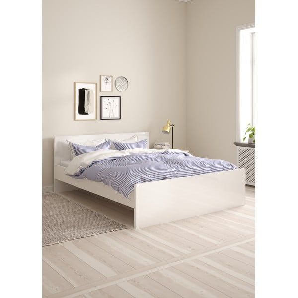 Pat matrimonial alb 160x200 cm Naia – Tvilum-image-1