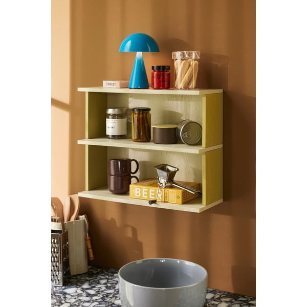 Raft galben/gri etajat 50 cm Pep – Hübsch-image-2