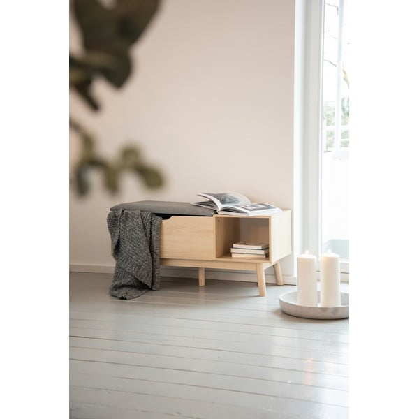 Dulap de pantofi cu bancă Edda - Wenko-image-1