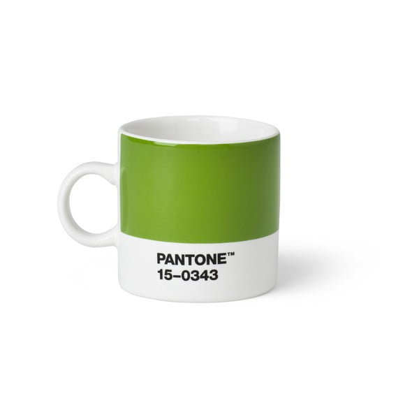 Cană Pantone Espresso, 120 ml, verde