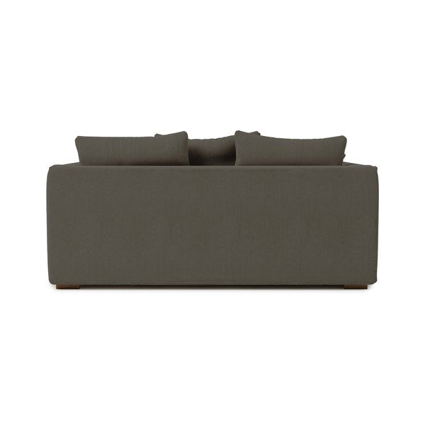 Canapea din catifea reiată gri închis 175 cm Comfy - Scandic-image-2