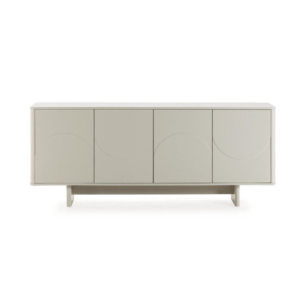 Comodă crem 180x75x40 cm Solei – MOME